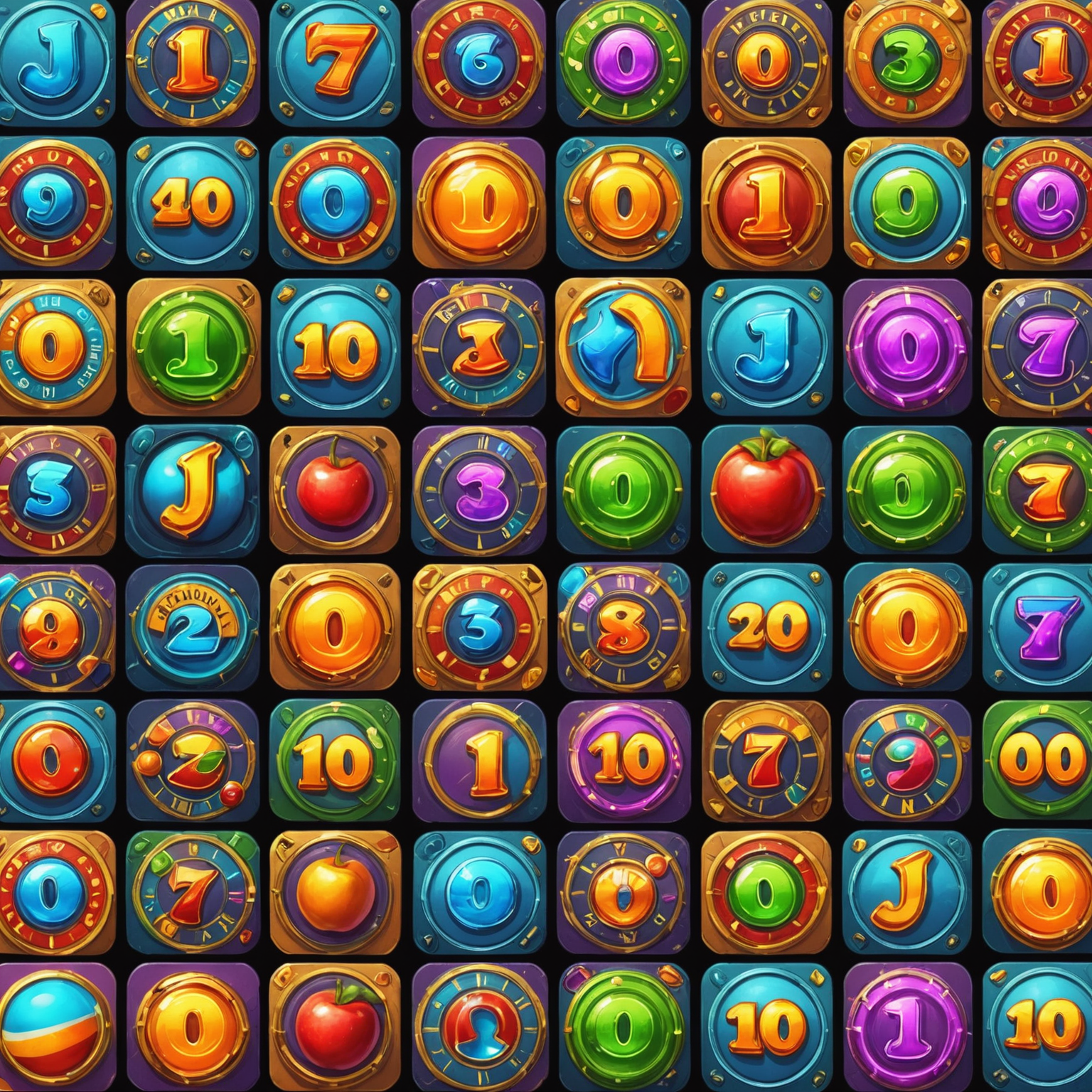 A vibrant collage of social slot game interfaces, showing colorful reels, exciting bonus rounds, and happy players interacting virtually